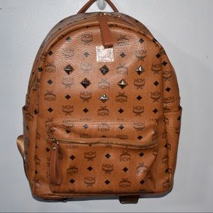 Cognac MCM backpack